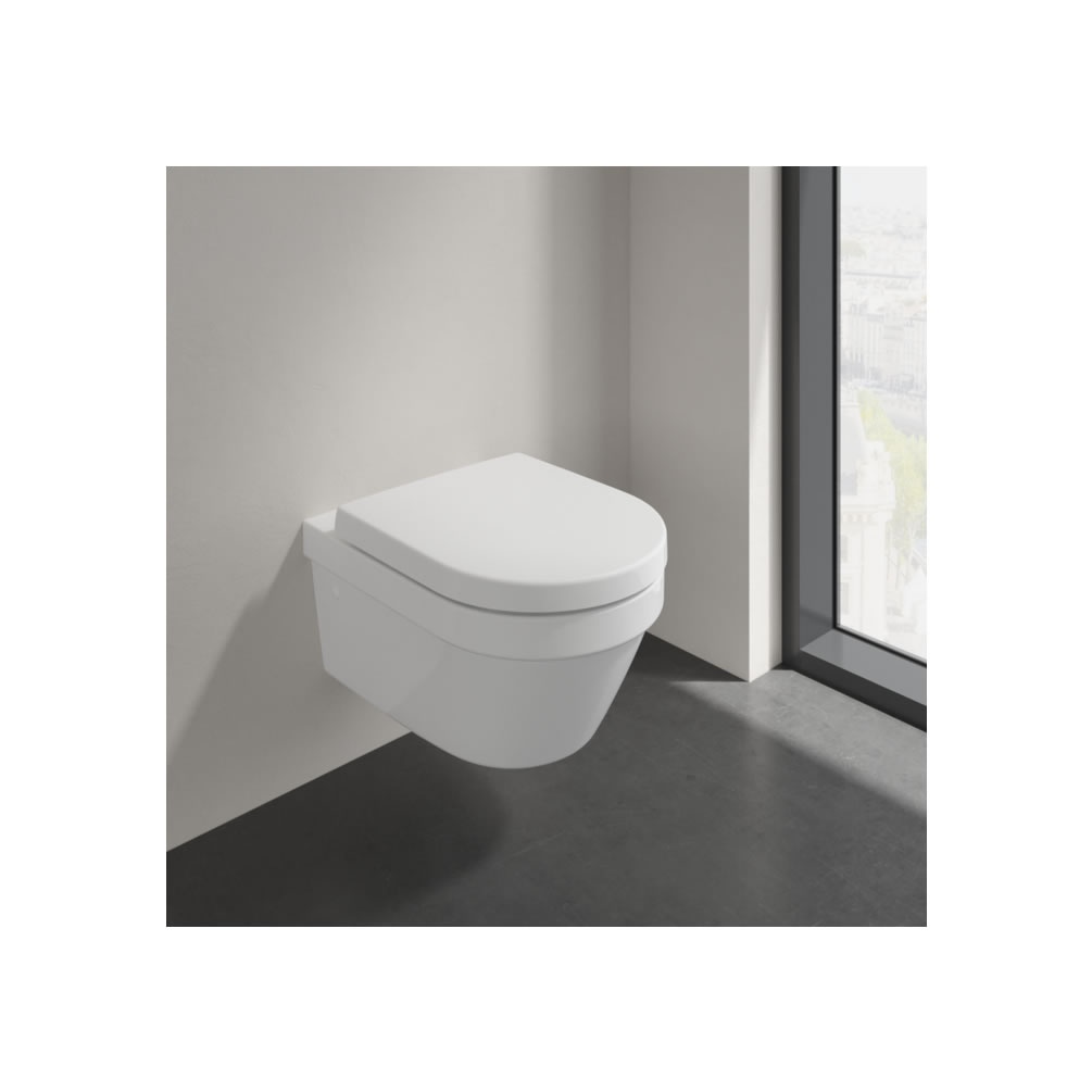 Lifestyle image of Villeroy & Boch Architectura Wall-Mounted Toilet Combi-Pack